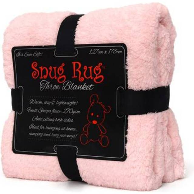 Snug Rug Fleecefilt - Rosa
