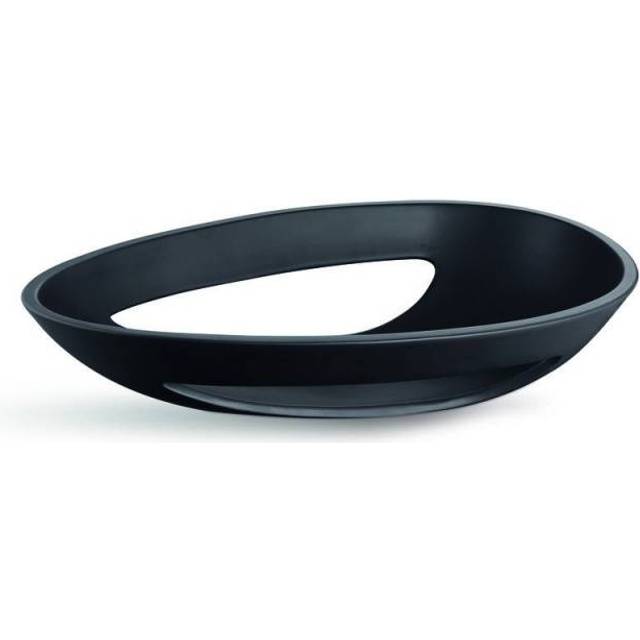 Kokong Ovalt Fat, Svart, 40cm - Kähler