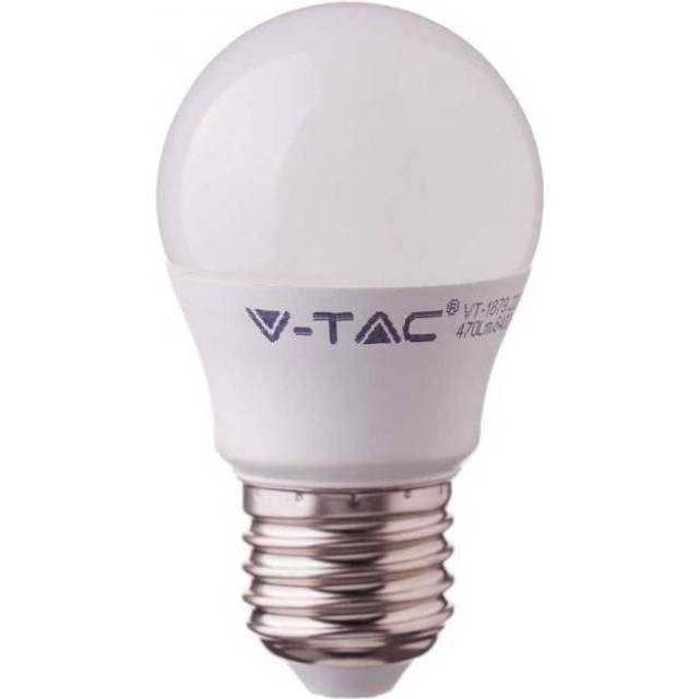 V-Tac Samsung 5.5W G45 PLASTIC BULBS-SAMSUNG CHIP 4000K E27, Pack of 3