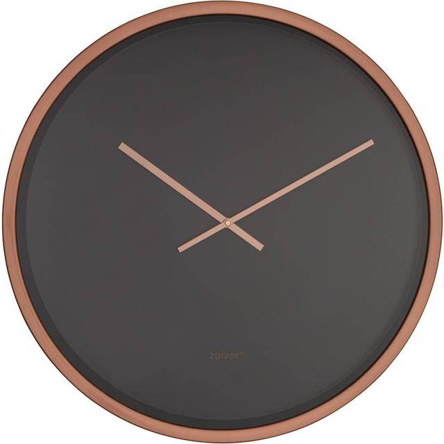 Zuiver Bandit Large Wall Clock in Black & Copper