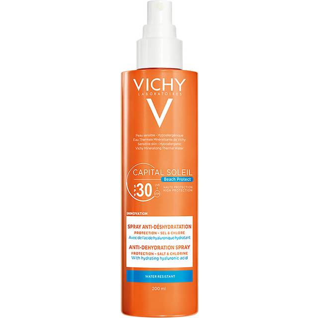Vichy Capital Soleil Beach skyddande Spf30 vattentät 200 ml