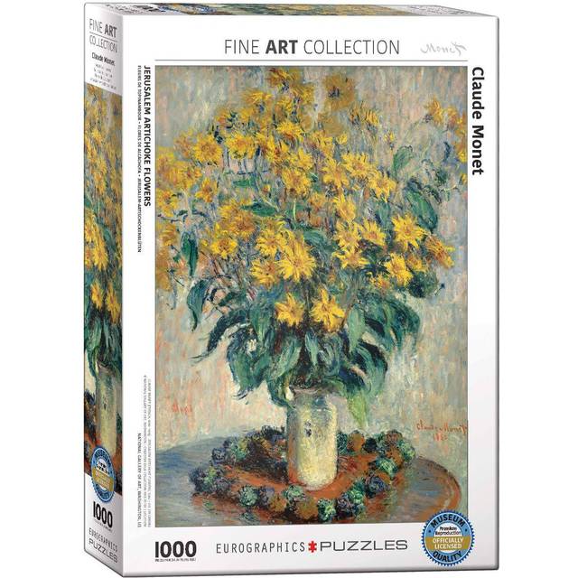 EuroGraphics Jerusalem Artichoke by Claude Monet 1000 Piece Puzzle