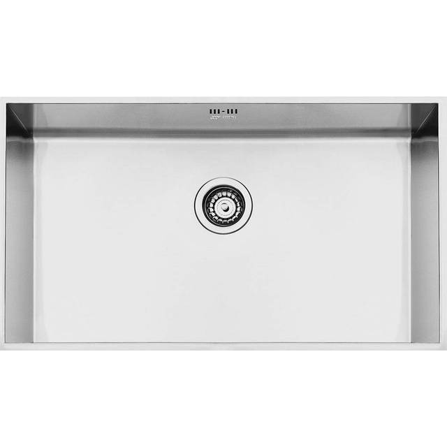 Smeg VSTQ72-2 "Quadra" Single rectangular undermounted sink