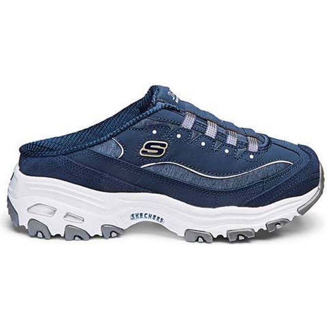 Skechers D'lites Dam Låga sneakers Sneakers med låg topp ,Marineblau Weiß,41 EU