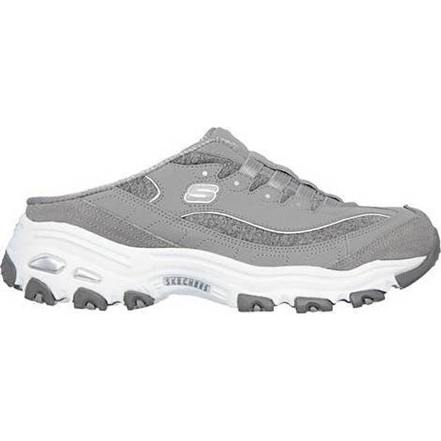 Skechers Dam D'Lites Resilient Fashion Sneaker, Grå, 38.5 EU