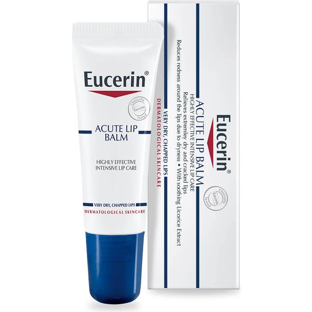 Eucerin Acute Lip Balm 10ml - For Very Dry, Chapped Lips - Face the Future