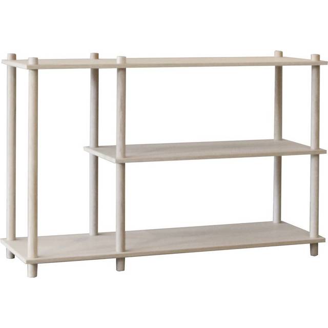 Woud - Elevate Shelving System - Reolsystem - System 3 - L120 x D40 x H78,8 cm