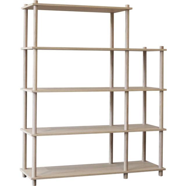Woud - Elevate Shelving System - Hyllsystem - System 4 - L120 x D40 x H147,9 cm
