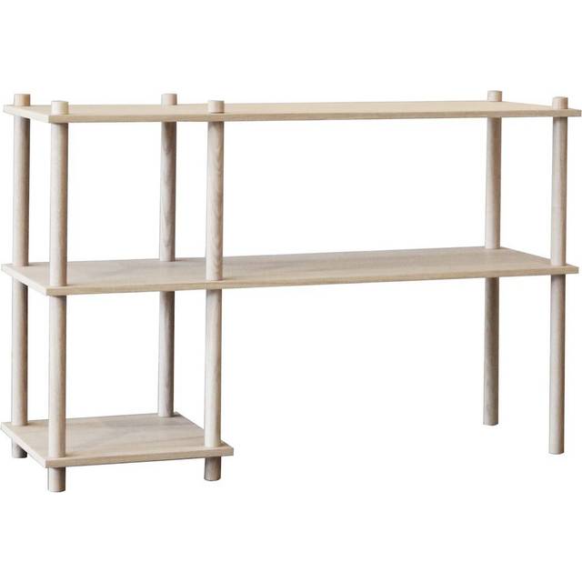 Woud - Elevate Shelving System - Hyllsystem - System 2 - L120 x D40 x H78,8 cm