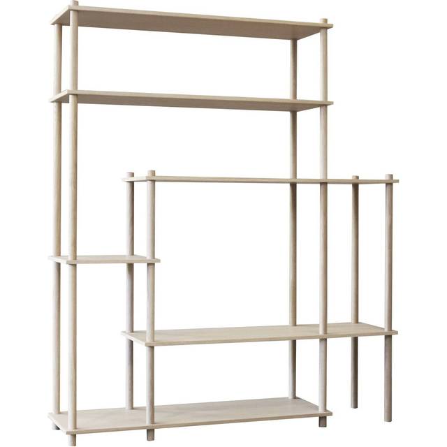 Woud - Elevate Shelving System - Hyllsystem - System 11 - L153,2 x D40 x H182,6 cm
