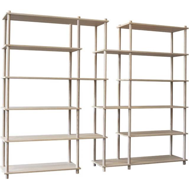 Woud - Elevate Shelving System - Hyllsystem - System 12 - L233,2 x D40 x H182,6 cm