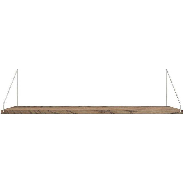 FRAMA - Dark Oiled Oak Shelf - 80 cm - Hylla - Dark/Black - D:270/L:800 mm