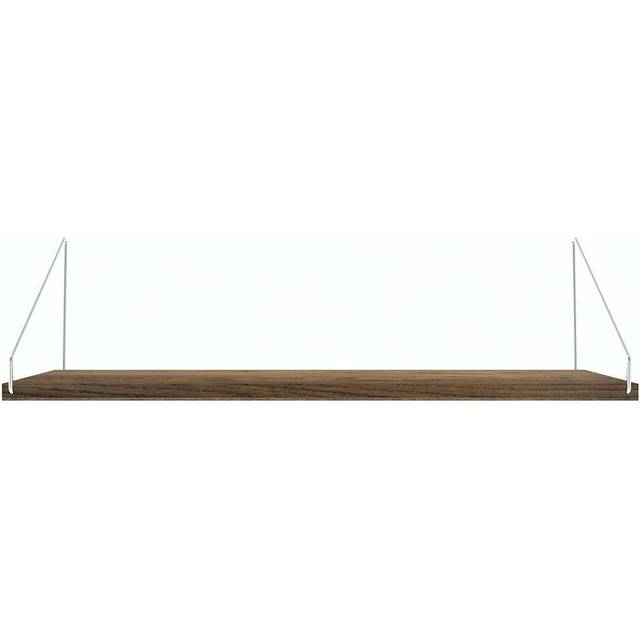 FRAMA - Dark Oiled Oak Shelf - 60 cm - Hylla - Dark/Black - D:200/L:600 mm