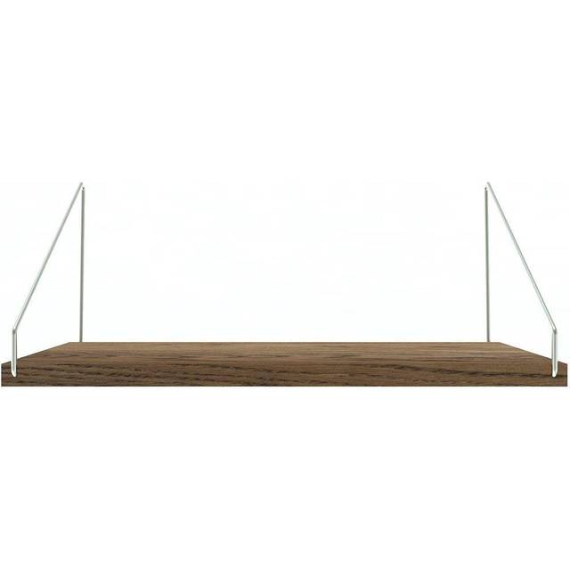 FRAMA - Dark Stained Oak Shelf - 40 cm - Hylla - Dark/Black - D:200/L:400 mm