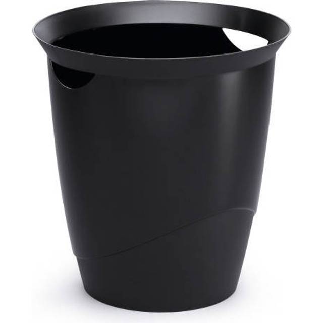 Durable Waste Bin Trend 16L Black