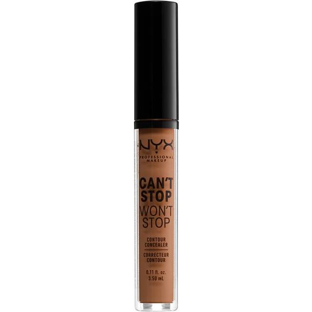 NYX PROFESSIONAL MAKEUP, flytande concealer, Can't Stop Won't Stop Concealer, nyans: Warm Caramel, 3,5 ml