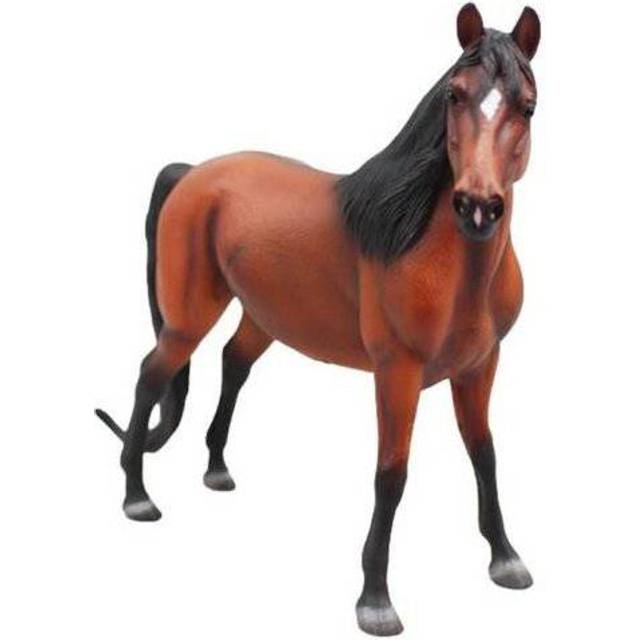 Bigjigs Toys Collecta Morgan Bay Horse Toy, Hand Painted, Brown