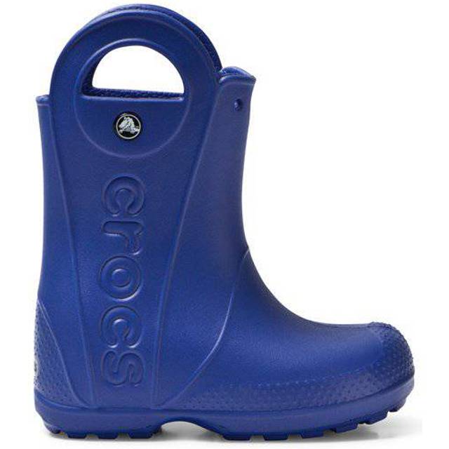 Crocs Boys & Girls Handle It Rain Waterproof Wellies Wellington Boots UK Size 3 (EU 34-35, US J3)