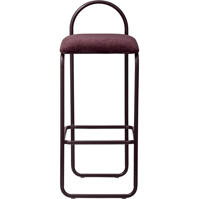 AYTM - Tabouret de bar rembourré Angui - Beige - Polyester recyclé
