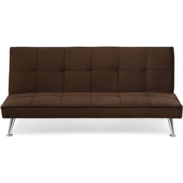 Fabric Sofa Bed Beige HASLE II