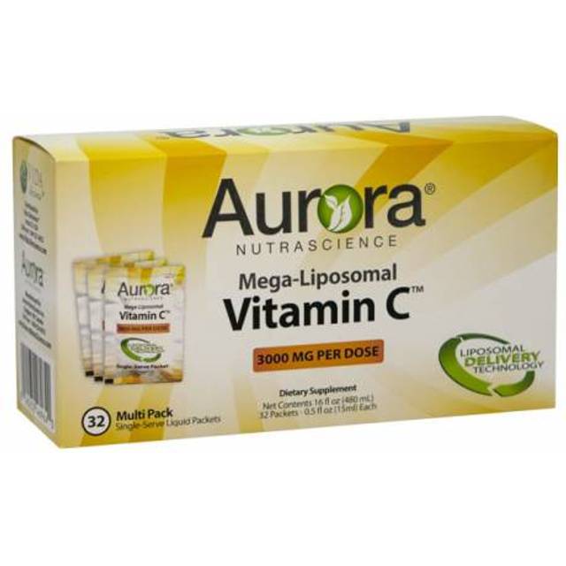Aurora Mega-Liposomal C-vitamin i doseringspåsar