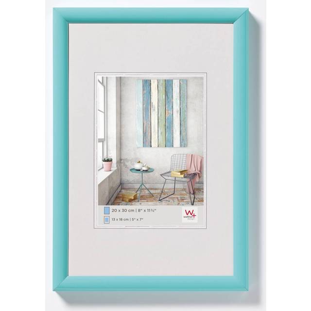 Walther Design KP015T Trendstyle, Plastic Frame, Single Pack, 4 x 6 Inch (10 x 15 cm), Black-Antracite