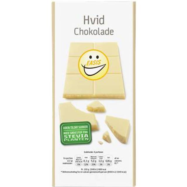 Easis Hvid Chokolade 85g