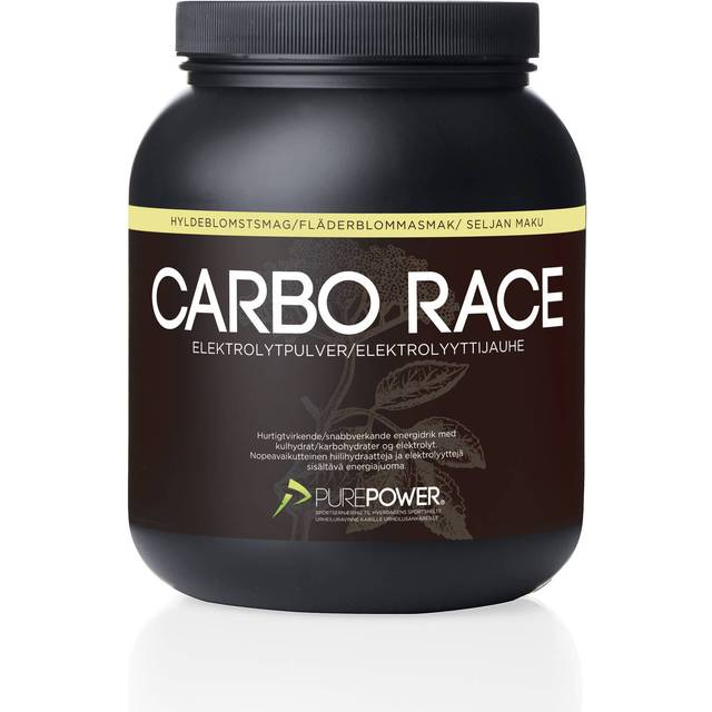 Purepower Carbo Race Elektrolyt Hyldeblomst - 1 kg