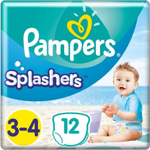 Pampers Splashers Size 3-4 12 Pack