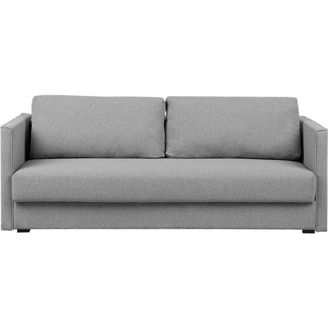 Fabric Sofa Bed with Storage Grey EKSJO