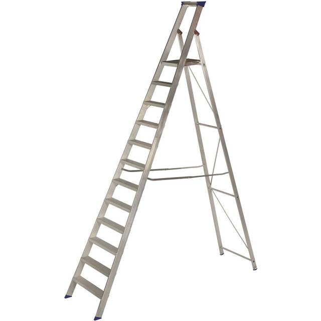 Werner Mastertrade Platform Stepladder 12 Tread