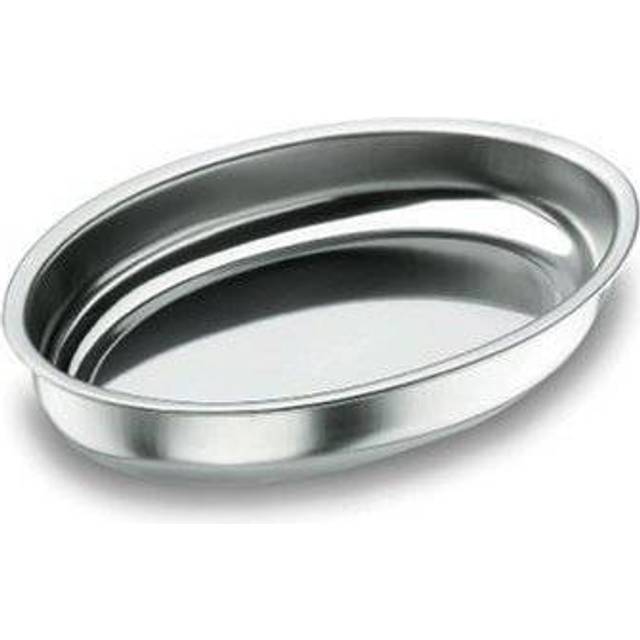 Oval gratin dish Lacor 28 cm - Argenté - One size