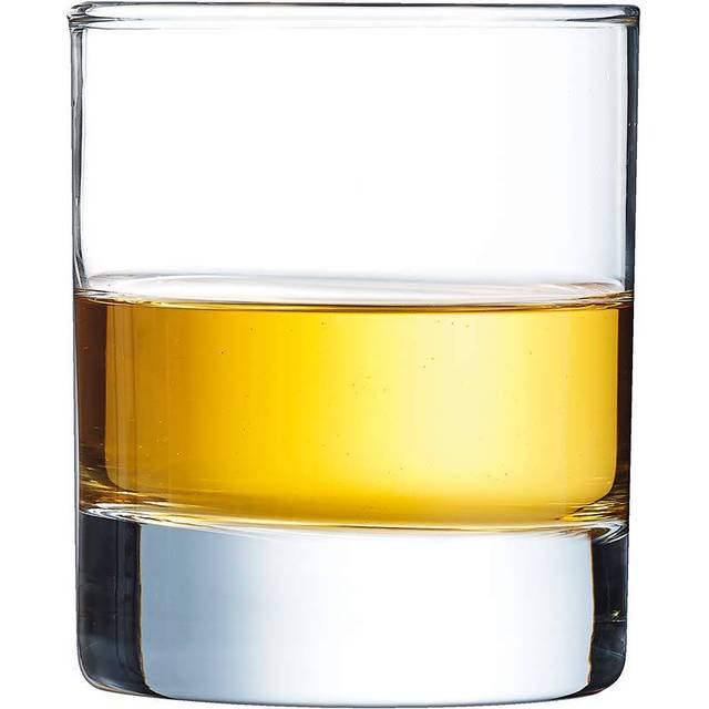 Arcoroc Islande whisky glass 200ml, without filling mark, pack of 6
