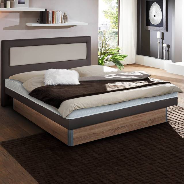 Smart Split softside vattensäng - Svart/Vit/Beige/Grå/Mörkgrå/Silver/Brun/Mörkbrun/Blå/Mörkblå