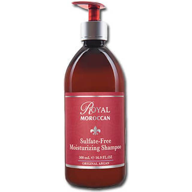 Royal Moroccan Sulfate Free Shampoo | Argan Oil Shampoo | Shampoo for Color Treated Hair | Moisturizing Shampoo Argan Oil Hair Products (500 ml 16.9 o