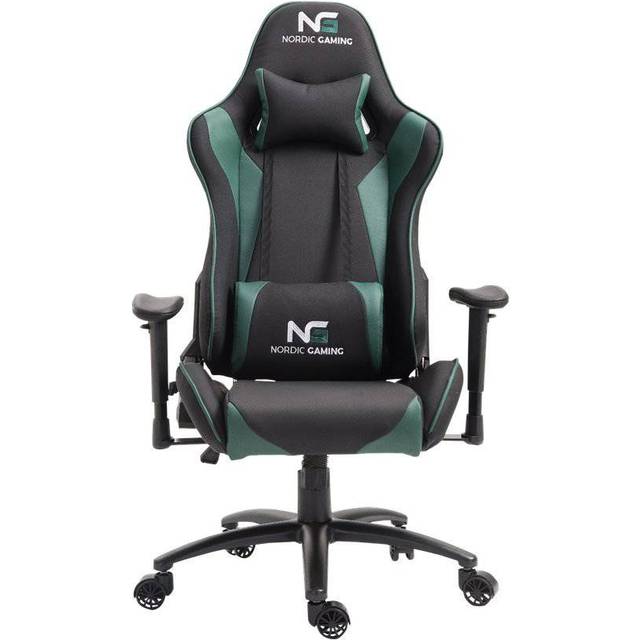 Nordic Gaming Racer Gamer Stol - Grøn/Sort