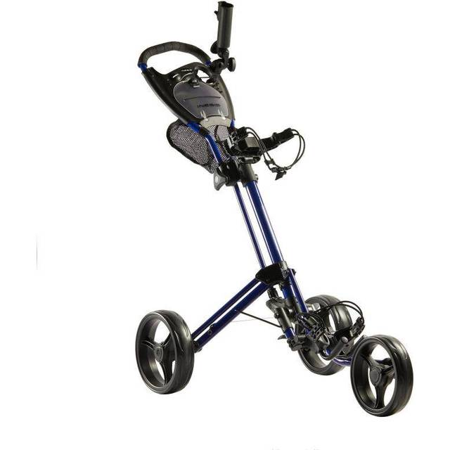 3-wheel Compact Golf Trolley - Inesis 900 White