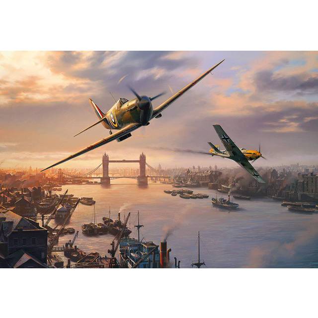 Gibsons Spitfire Skirmish 500 Piece Puzzle In Multi