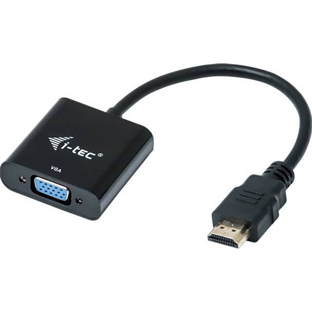 I-Tec HDMI VGA adapter 1.080p / 60 Hz, svart