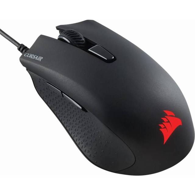 Corsair Harpoon RGB PRO, FPS/MOBA Gaming Mus, Backlit RGB LED, 12000 DPI, Optical- svart