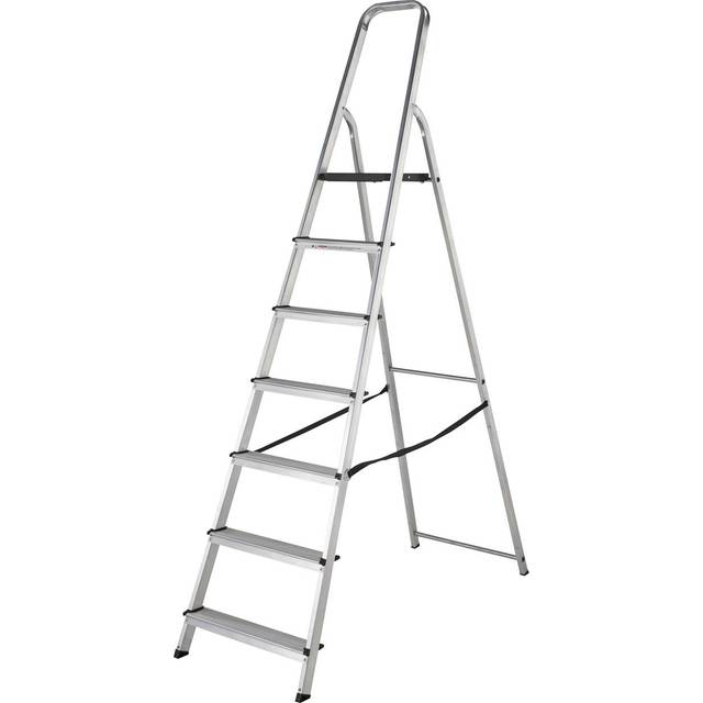 Werner 7 Tread High Handrail Step Ladder