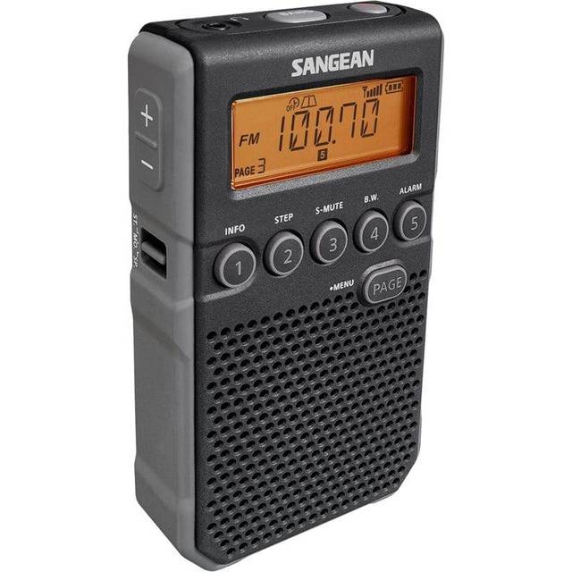 Radio Sangean Vit (Renoverade A)