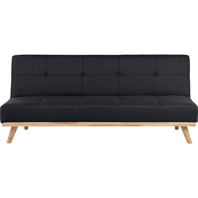 Fabric Sofa Bed Grey FROYA