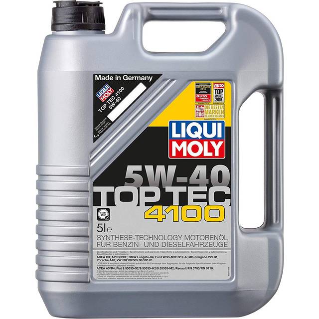 Engine oil Liqui Moly Top Tec 4100 5W40 A3/B4 5L 9511