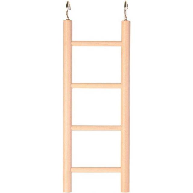 Trixie wooden ladder for birds & small animals, easy to attach to enclosures
