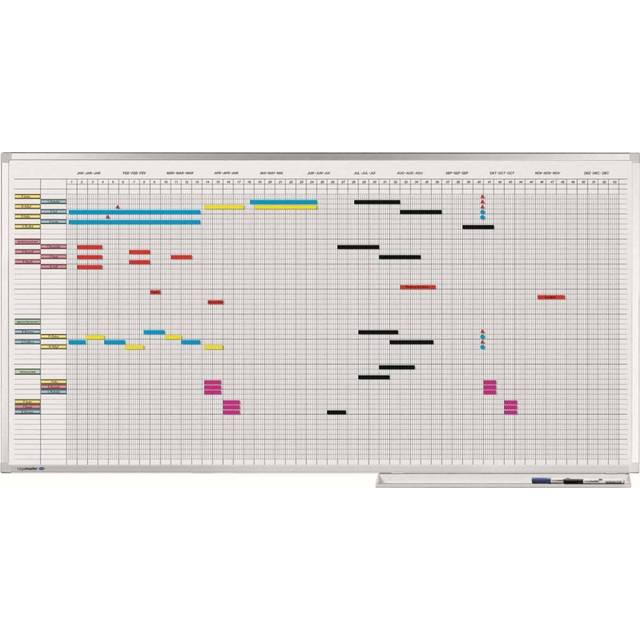 Årsplanerare Legamaster Professional 75 x 150 cm