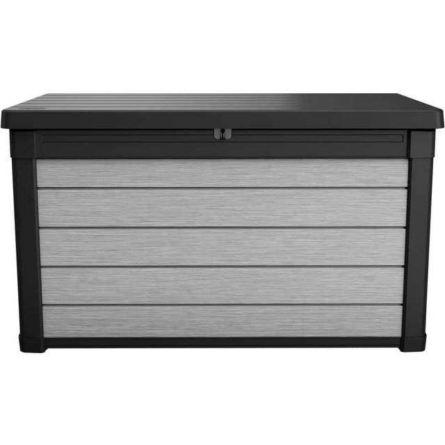 Keter Outdoor Storage Box Denali Duotech 380L Anthracite Garden Cabinet 244244