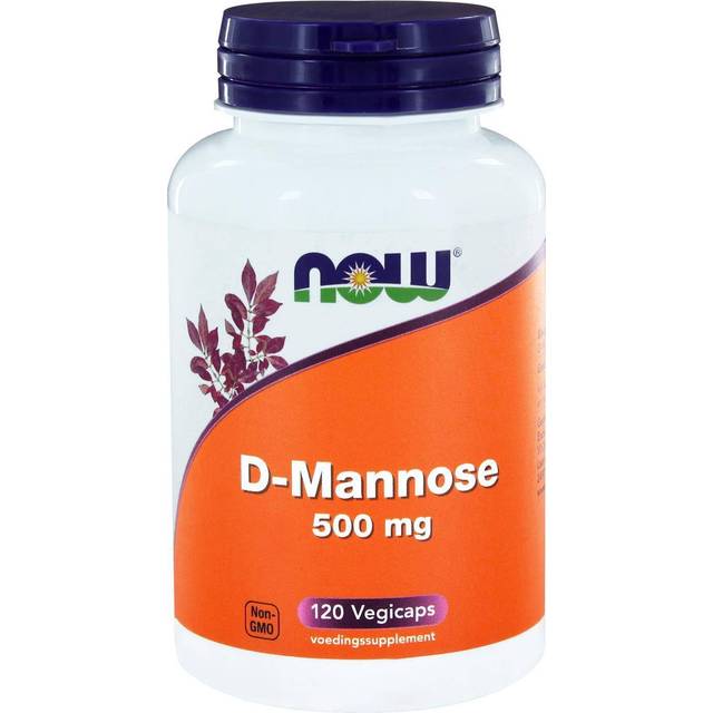 NOW Foods  D-Mannose  500 mg  120 Veg Capsules