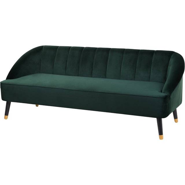 3 Seater Velvet Sofa Pink ALSVAG