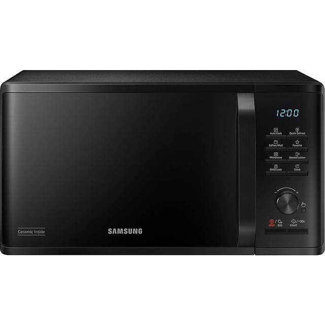 Samsung MS23K3515AK Solo Microwave Oven in Black with Triple Distribut